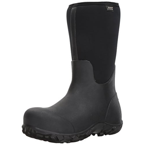 BOGS Work Series Mens Waterproof Insulated Work Boots Composite Toe Black 72132CT Image 4