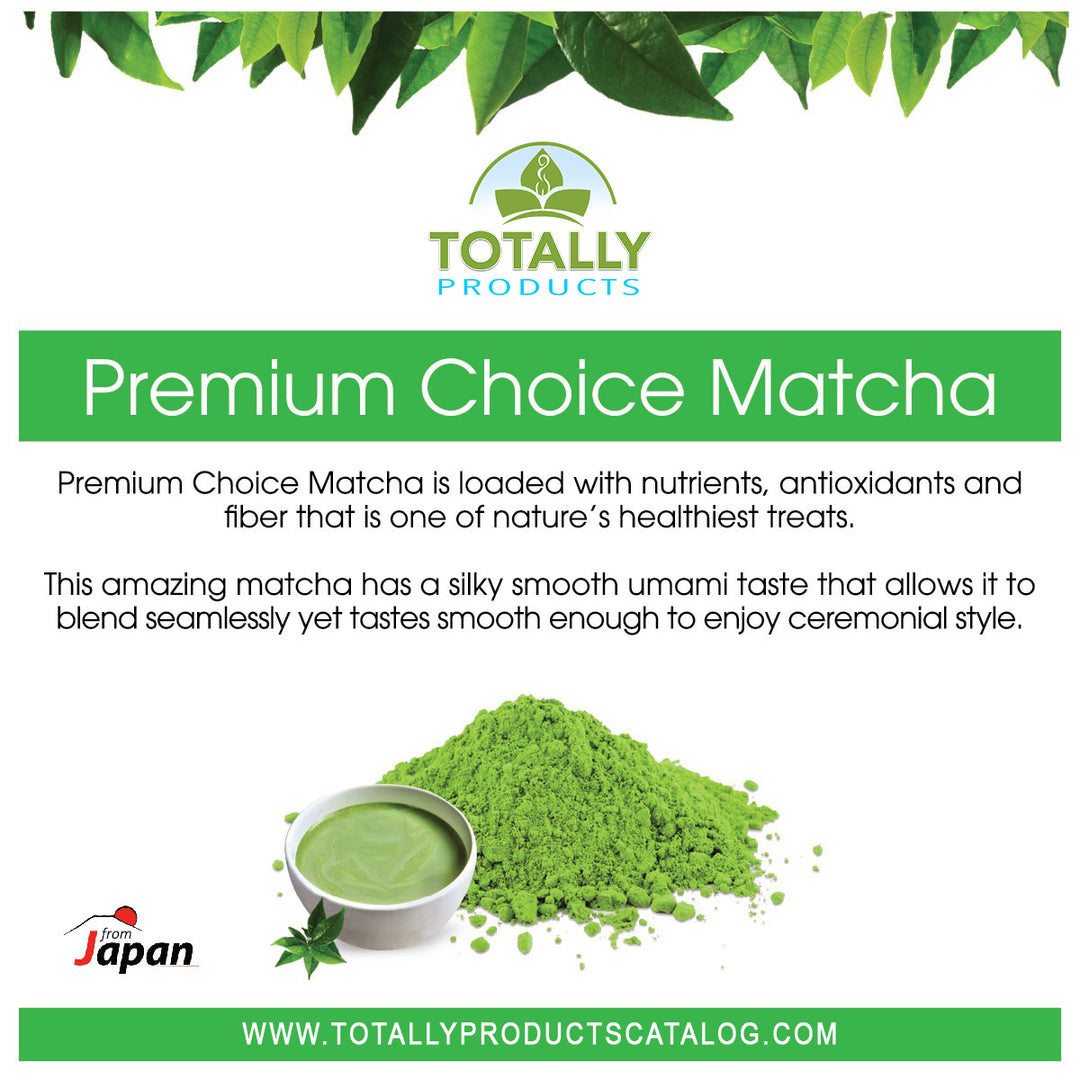 Totally Products Organic Tasty Matcha Japanese Green Tea Powder Image 2