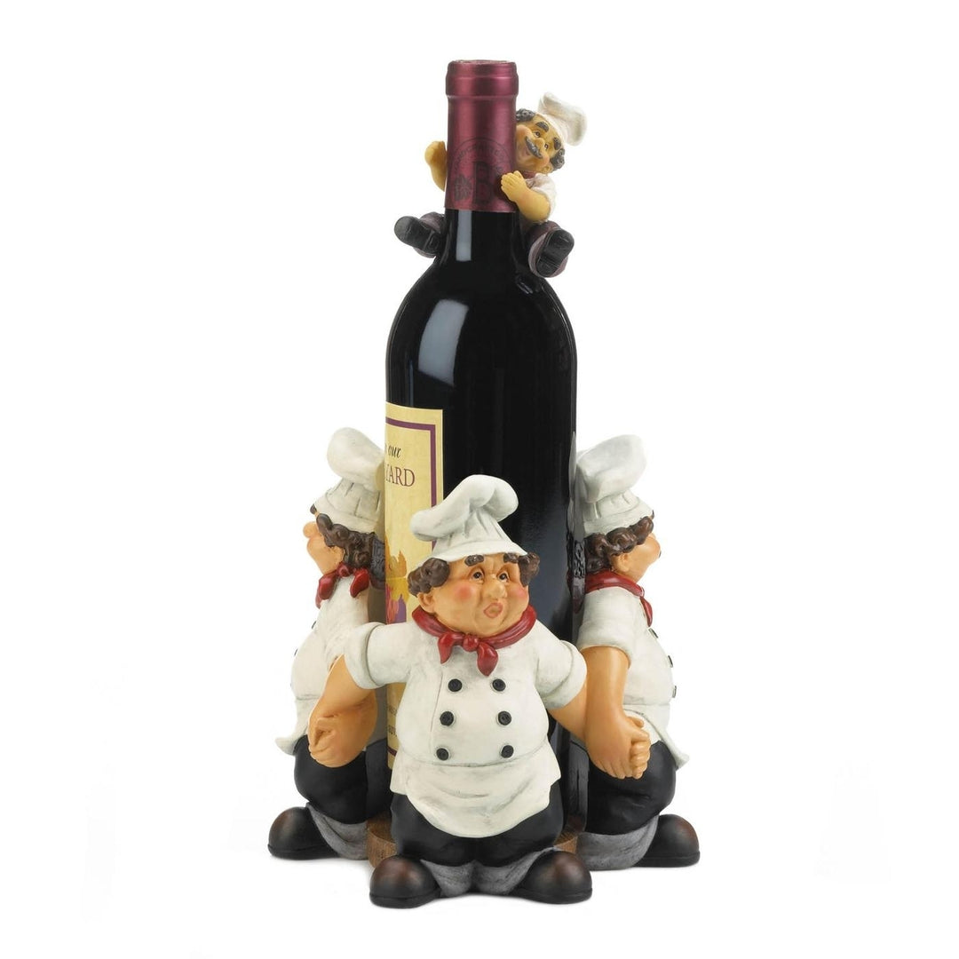 CHEFS CIRCLE WINE BOTTLE HOLDER Image 1