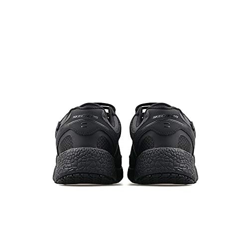 SKECHERS WORK Womens Relaxed Fit Burst SR - Gwinner Soft Toe Slip Resistant Work Shoe Black - 76588/B BLACK Image 4