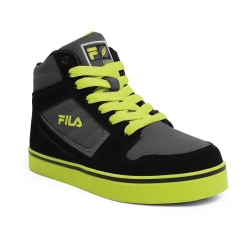 Fila Kids G300 Neon Classic Sneakers Black Green 3SC50066-061 Size Available Image 1