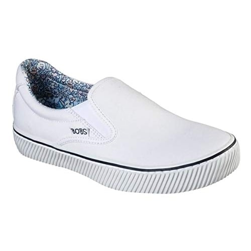 Skechers Womens BOBS B Wild - Secret Star Sneaker White - 113197/WHT WHITE Image 4