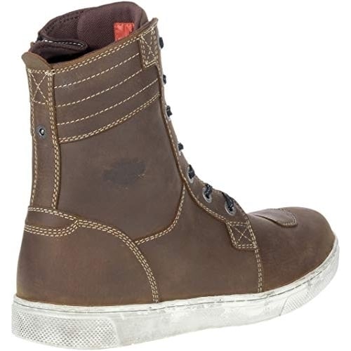 HARLEY-DAVIDSON FOOTWEAR Mens Steinman Hi Motorcycle Boot BROWN Image 4