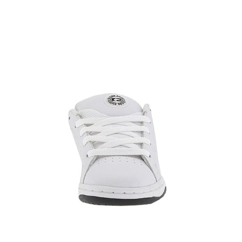 Globe Kids Focus WT White Grey Black Kids Footwear Lifestyle Size Information Image 1