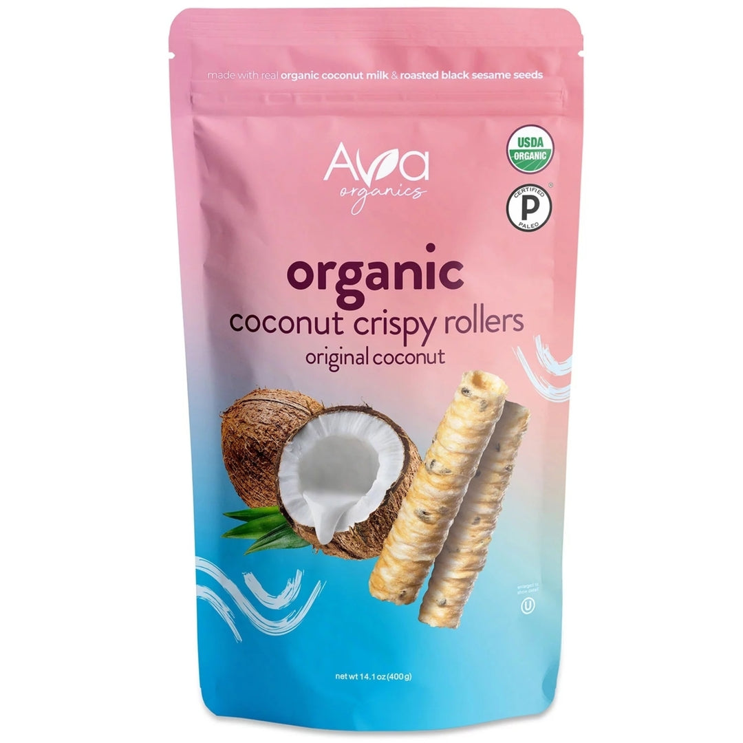 Ava Organic Coconut Crispy Rollers (14.1 Ounce) Image 1