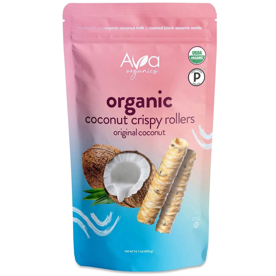Ava Organic Coconut Crispy Rollers (14.1 Ounce) Image 1