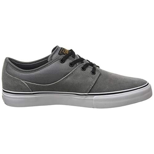 Globe Mahalo Skate Shoes Men Charcoal Wax GBMAHALO-15291 Suede Canvas Image 4