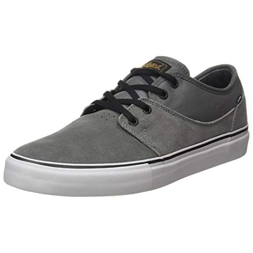 Globe Mahalo Skate Shoes Men Charcoal Wax GBMAHALO-15291 Suede Canvas Image 2