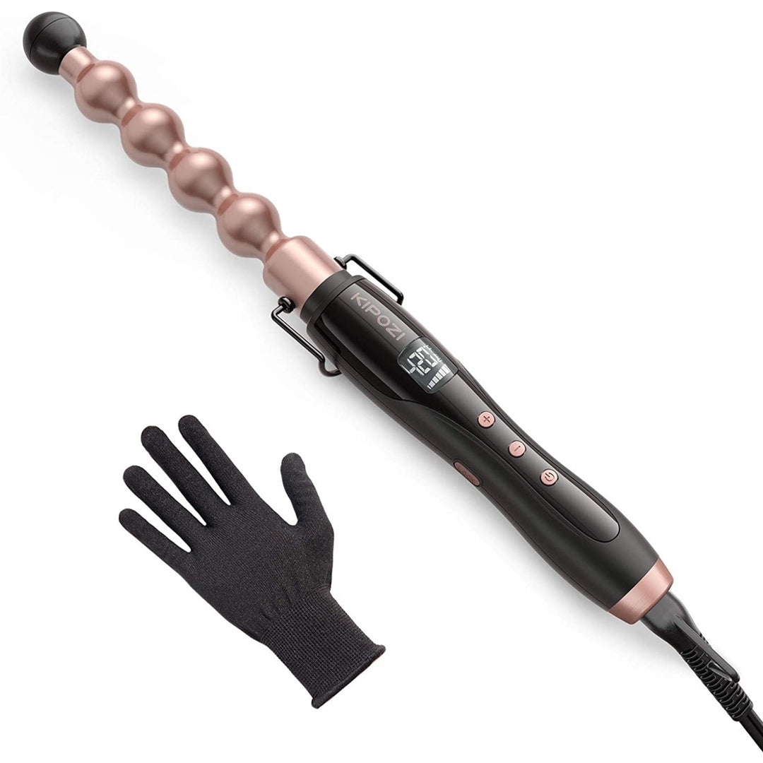 KIPOZI 1 inch Bubble Curling Wand Image 2