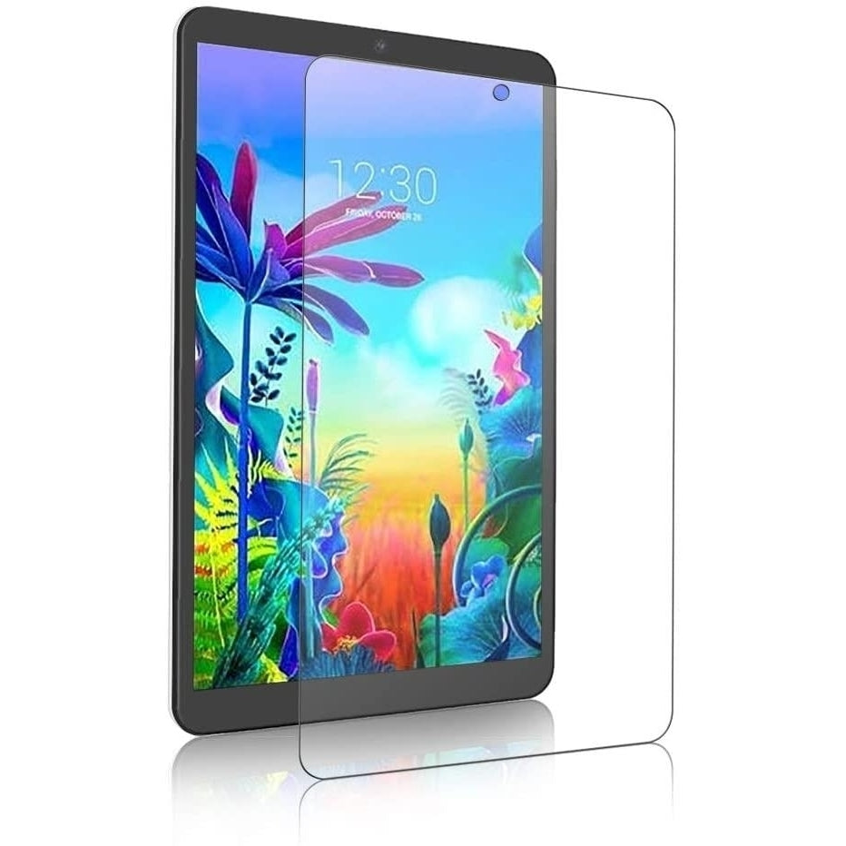 LG G Pad 5 10.1 Tempered Glass Screen Protector LM-T600 Anti-Fingerprint HD Image 1