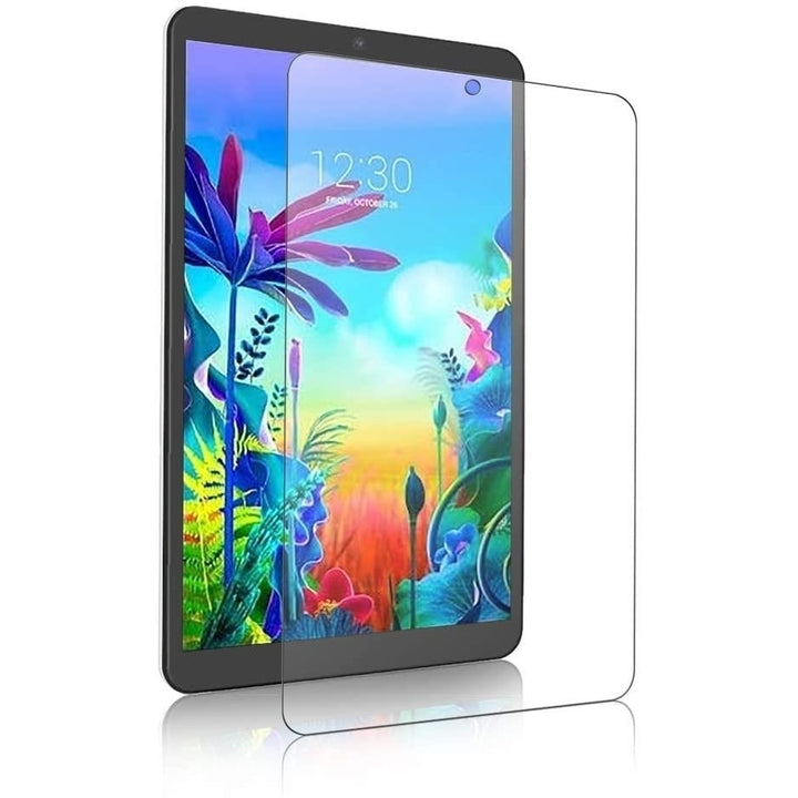 LG G Pad 5 10.1 Tempered Glass Screen Protector LM-T600 Anti-Fingerprint HD Image 1