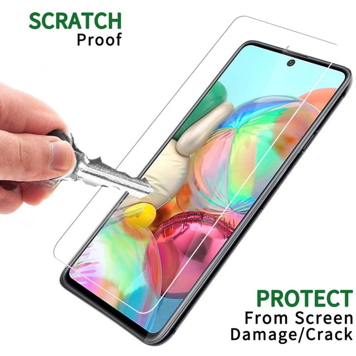 Samsung Galaxy A71 5G Tempered Glass Screen Protector Anti-Fingerprint HD Clear Image 4