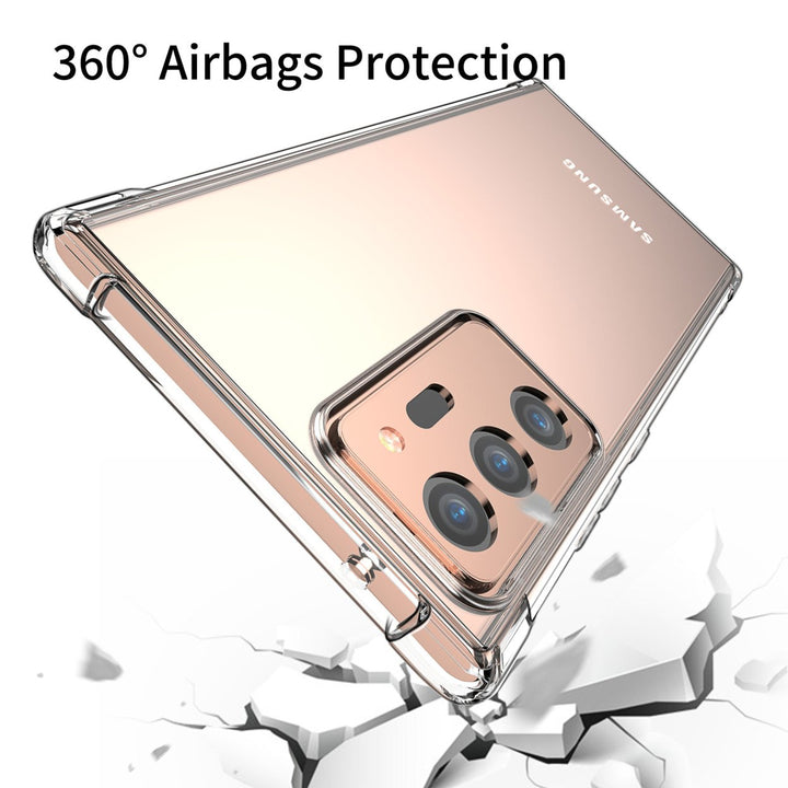 Samsung Galaxy Note20 5G Clear Hybrid TPU Case Transparent Bumper Cover Image 4