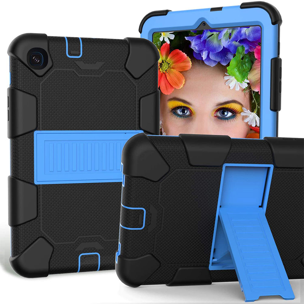 For Samsung Galaxy Tab A 8.4 2020 / T307 Dual layer Shockproof Heavy Duty Hybrid Silicone Kickstand Tablet Case Cover Image 8