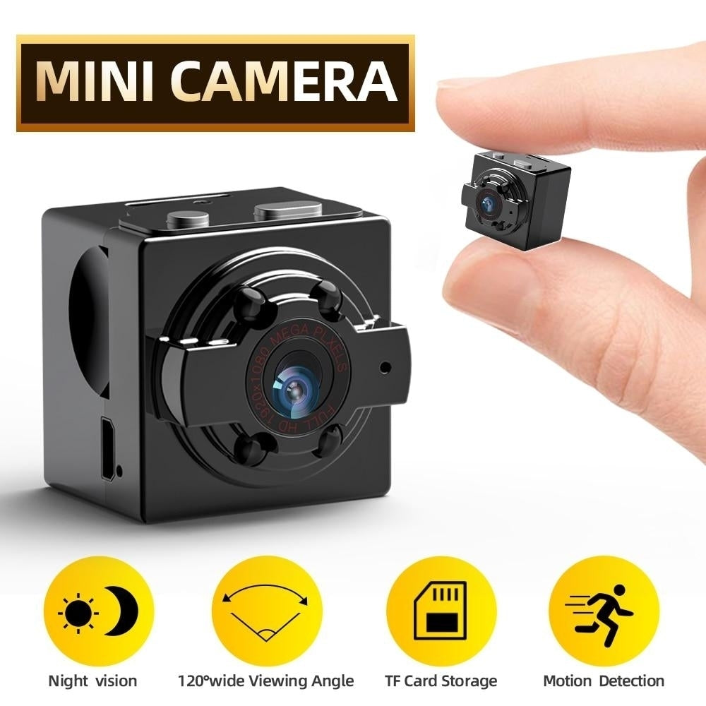 Mini Camera HD Video Recorder Night Vision Motion Detection Small Camcorder DVR Image 2