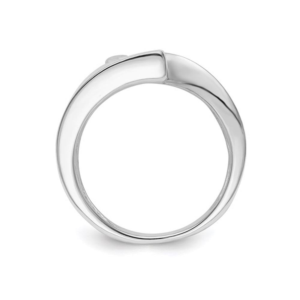 Ladies Sterling Silver Fashion Ring Image 2