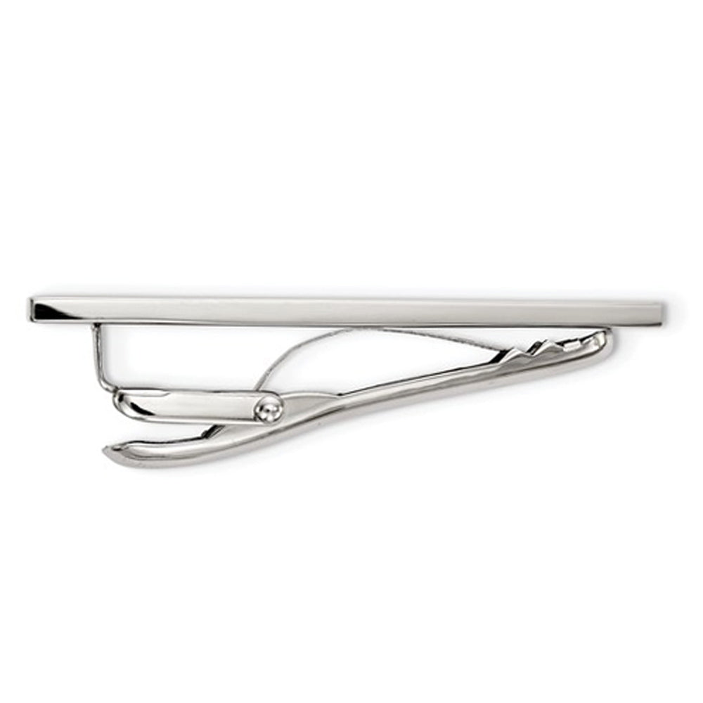 Mens Tie Bar in Stainless Steel Image 3