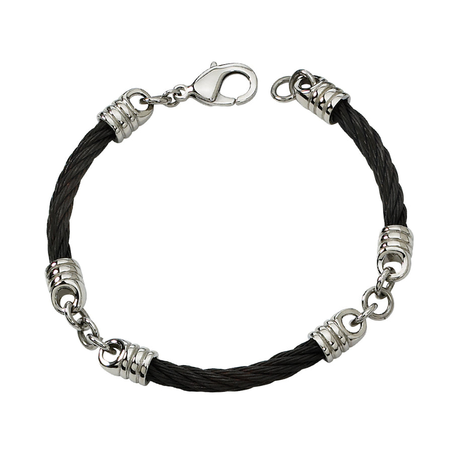 Mens Stainless Steel Bracelet (9 Inch) Image 1