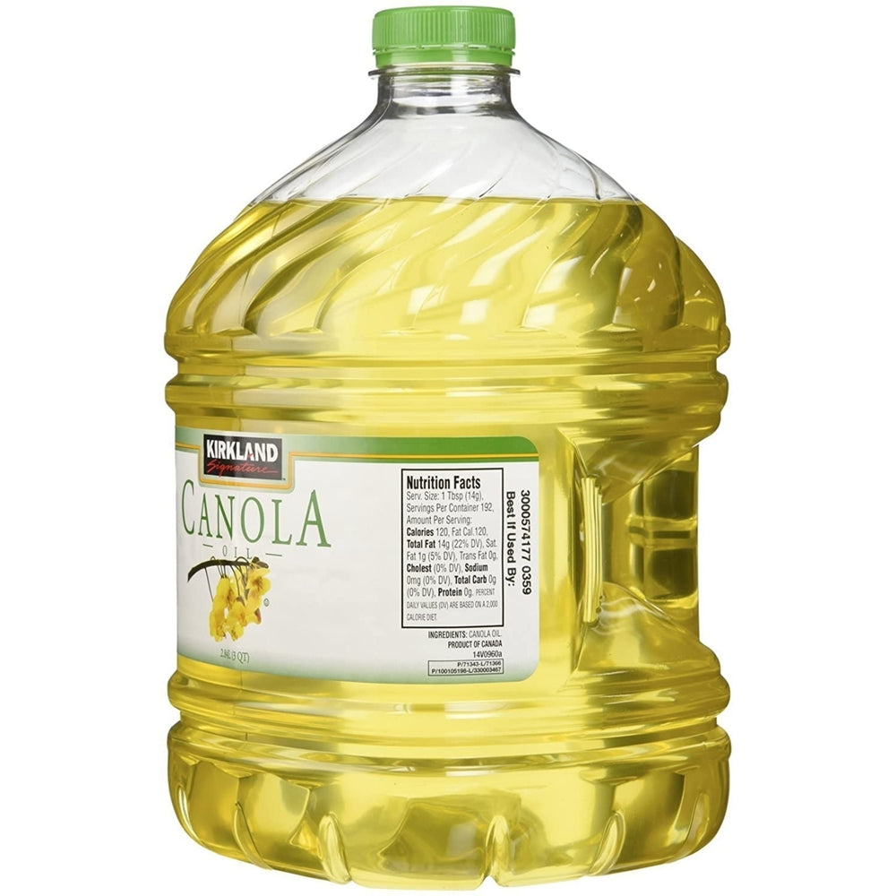 Kirkland Signature Canola Oil 96 Fluid Ounce (2 Count) Image 2