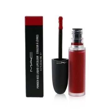 MAC Powder Kiss Liquid Lipcolour -  987 M-A-Csmash 5ml/0.17oz Image 3