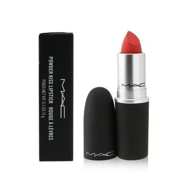 MAC Powder Kiss Lipstick -  308 Mandarin O 3g/0.1oz Image 3