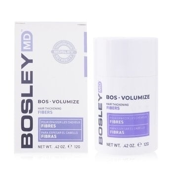 Bosley BosleyMD BosVolumize Hair Thickening Fibers -  Medium Brown 12g/0.42oz Image 2