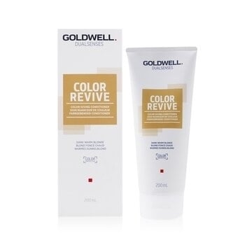 Goldwell Dual Senses Color Revive Color Giving Conditioner - Dark Warm Blonde 200ml/6.7oz Image 2