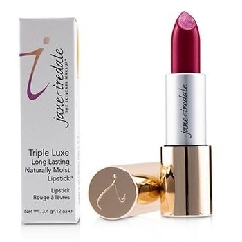 Jane Iredale Triple Luxe Long Lasting Naturally Moist Lipstick - Natalie (Hot Pink) 3.4g/0.12oz Image 3