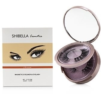 SHIBELLA Cosmetics Magnetic Eyeliner and Eyelash Kit - Attraction 3pcs Image 2