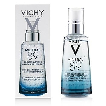 Vichy Mineral 89 Fortifying & Plumping Daily Booster (89% Mineralizing Water + Hyaluronic Acid) 50ml/1.7oz Image 2