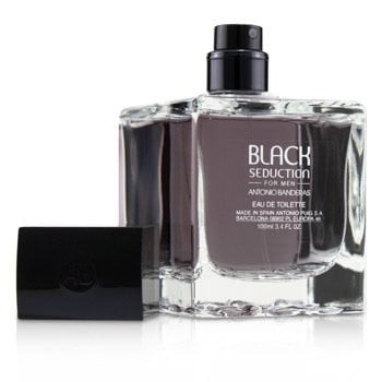 Antonio Banderas Seduction in Black (Black Seduction) Eau De Toilette Spray 100ml/3.4oz Image 3