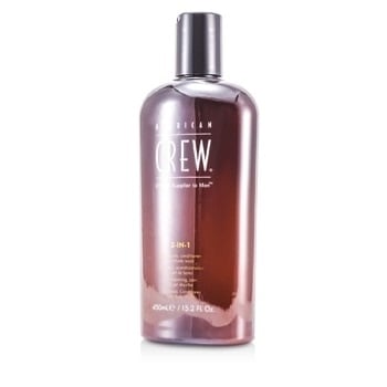 American Crew Men 3-IN-1 Shampoo Conditioner and Body Wash 450ml/15.2oz Image 1