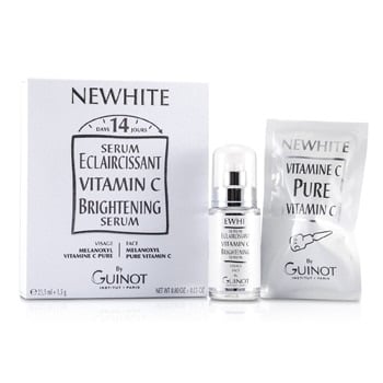 Guinot Newhite Vitamin C Brightening Serum (Brightening Serum 23.5ml/0.8oz + Pure Vitamin C 1.5g/0.05oz) 2pcs Image 2