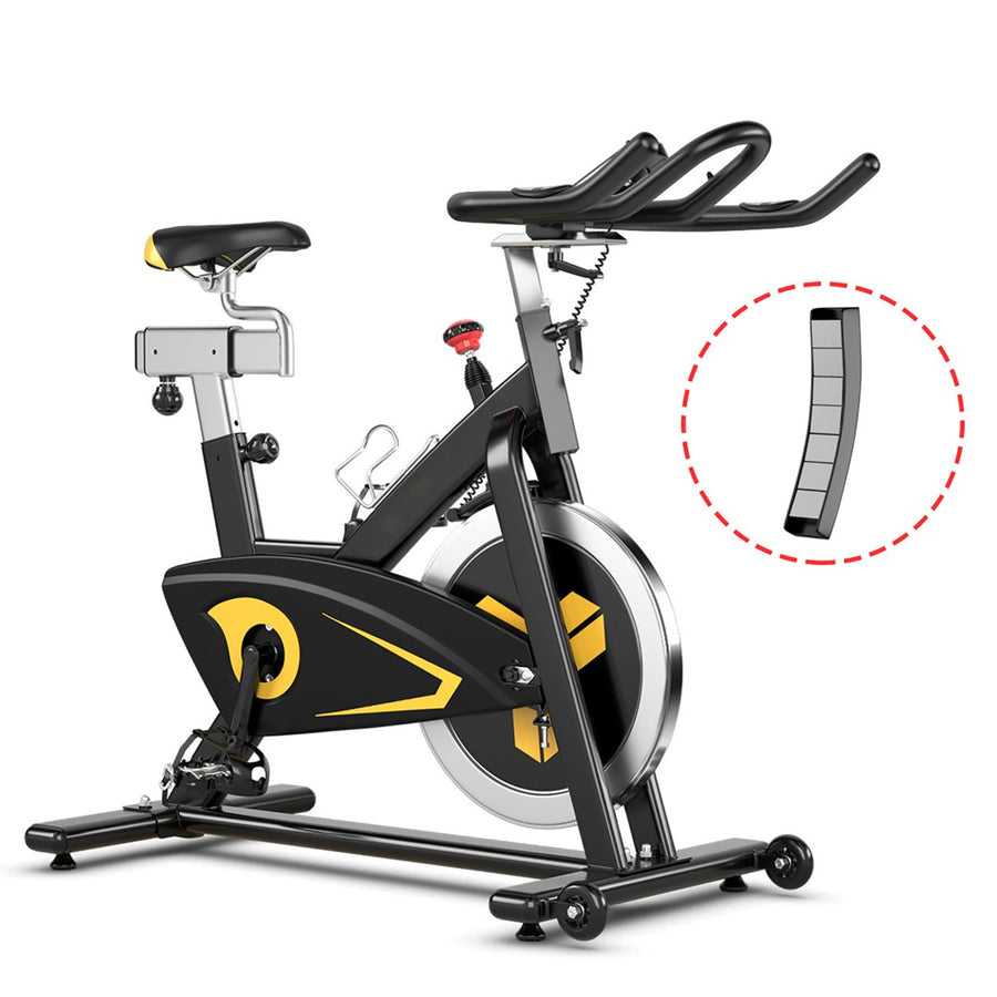 Magnetic Exercise Bike Stationary Belt Drive Indoor Cycling Bike Gym Home Cardio Image 1