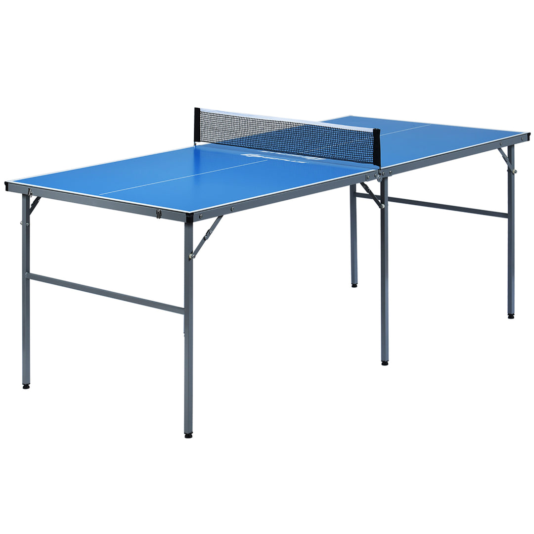 6 x3 Portable Tennis Ping Pong Folding Table w/Accessories Indoor Outdoor Game Image 9