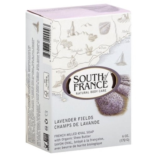 South of France French Milled Bar Soap Lavender Fields Image 1