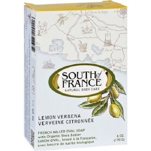 South of France French Milled Bar Soap Lemon Verbena Image 1