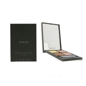 THREE Dimensional Vision Eye Palette (4x Eye Shadow) - 06 (Reveal Your Beauty) 8g/0.28 Image 3