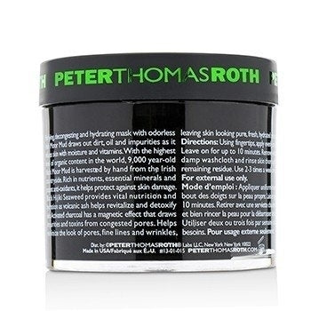 Peter Thomas Roth Irish Moor Mud Purifying Black Mask 150ml/5oz Image 3