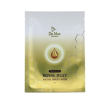 DeMon Gold Royal Jelly Facial Sheet Mask 5x25ml/0.8oz Image 3