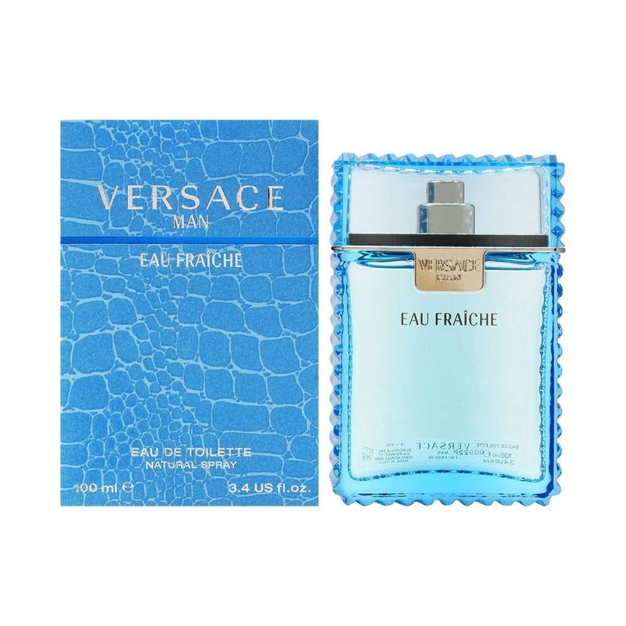 Versace Man Eau Fraiche By Gianni Versace For Men Edt Spray 3.4 Fl Oz Image 1