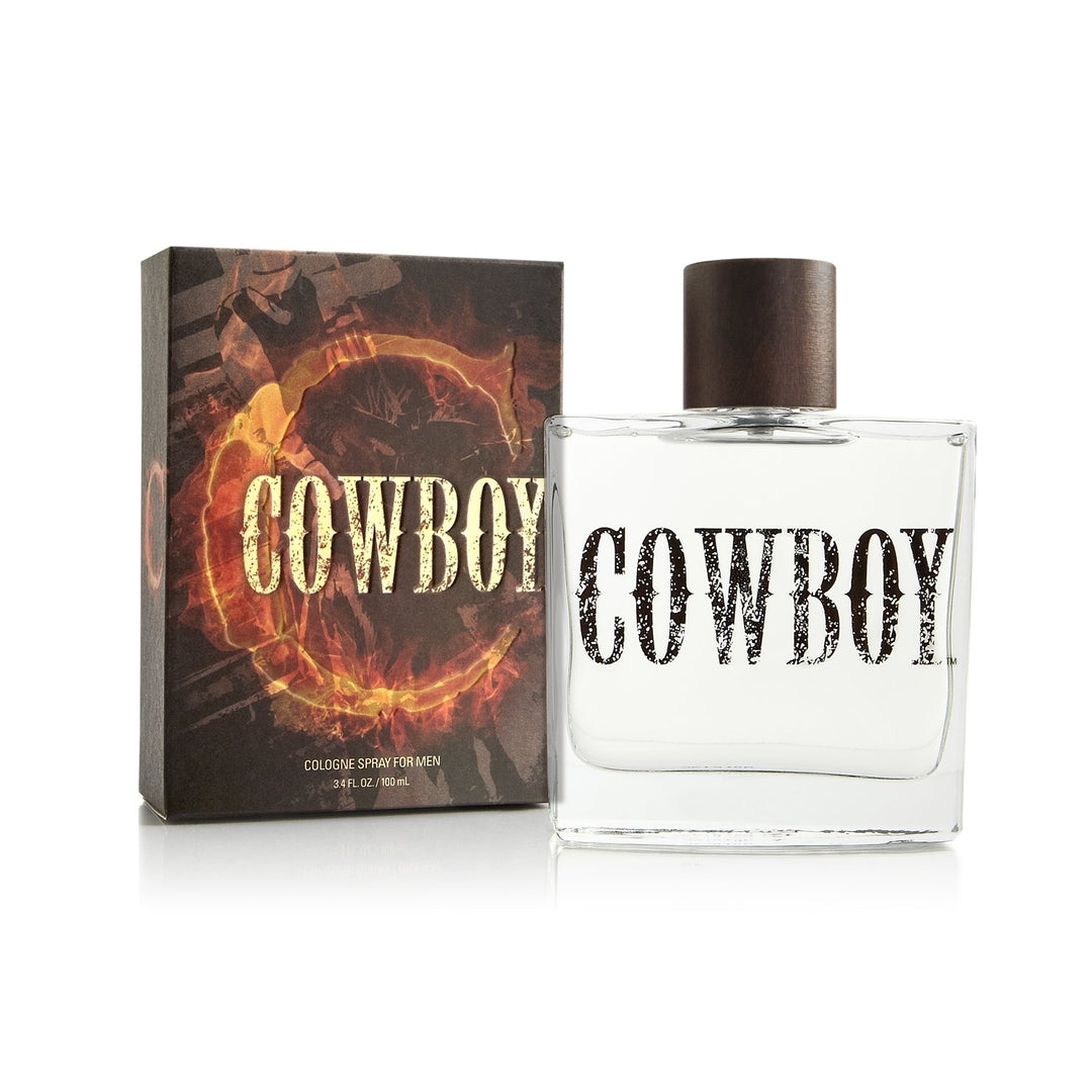 Cowboy Mens Cologne by Tru Western - A mix of classic outdoor freshness with the rich masculinity of weathered woods and Image 1