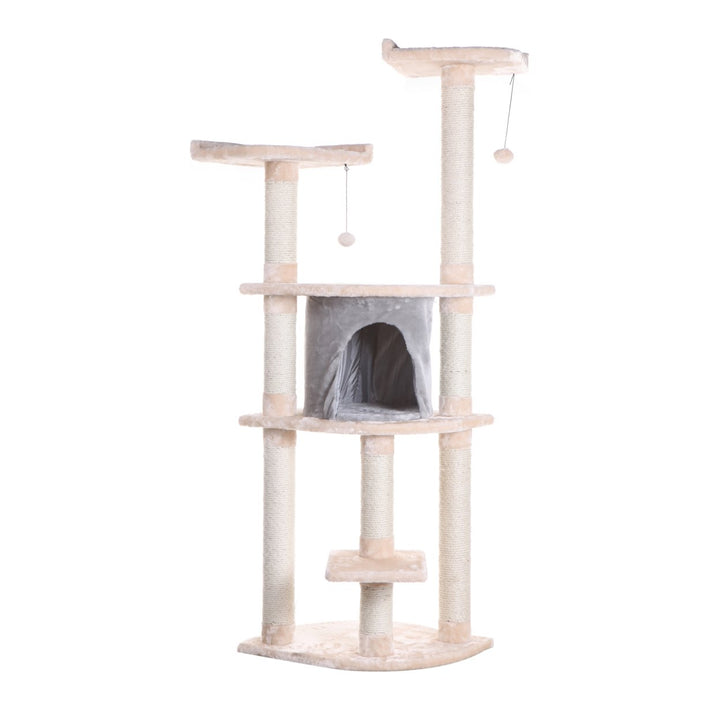 Armarkat Real Wood Classic Cat Tree Model A6401Blanched AlmondClassic Model A6401 Image 6
