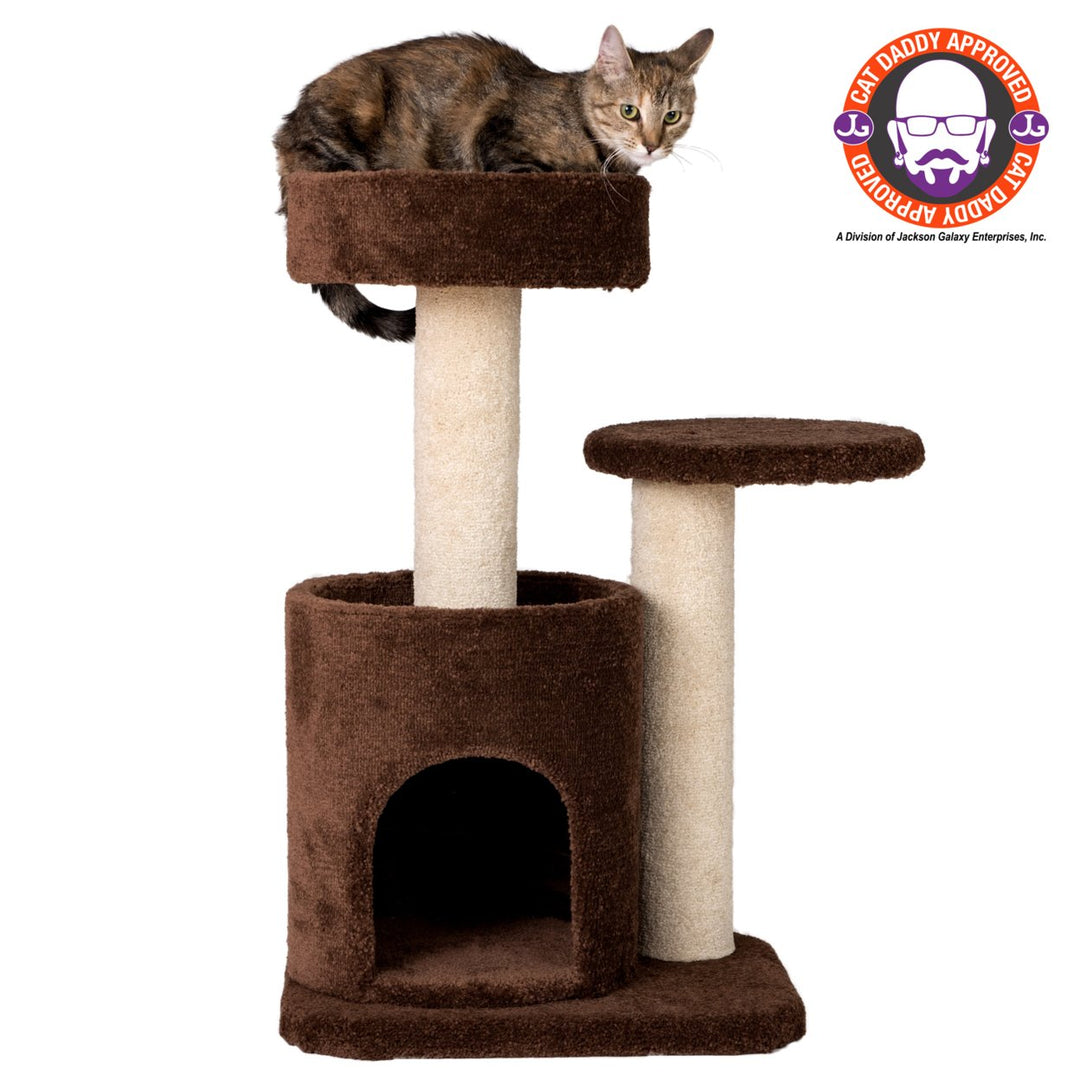 Armarkat Carpeted Cat Tree, Real Wood Cat Activity Center F3005 Image 1