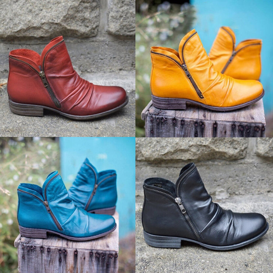 Leather Spring/fall Boots Image 1
