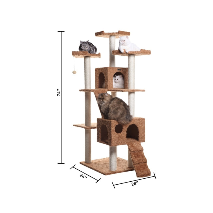 Armarkat Real Wood Classic Cat Tree Model A7407Classic Model A7407 Image 2