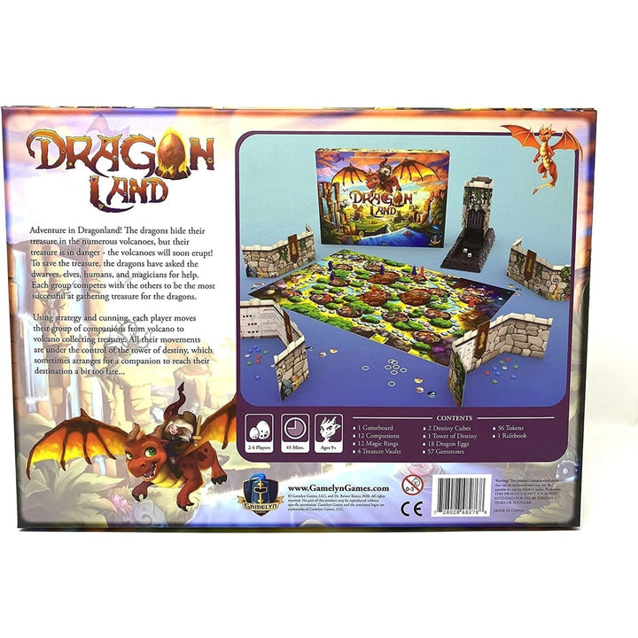Dragon Land Family Friendly Fun Adventure Strategic Gamelyn Games Image 2