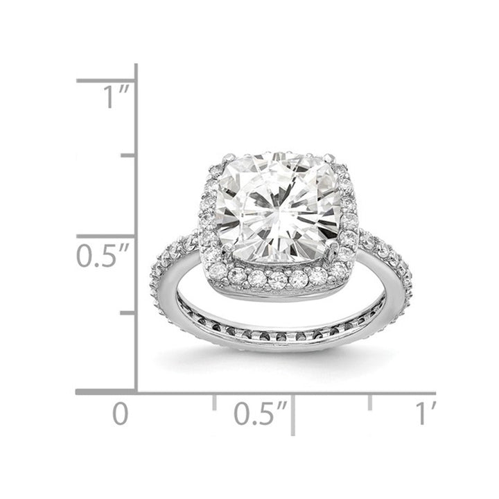 Cheryl M. Synthetic Cubic Zirconia (CZ) (CZ) Ring in Sterling Silver Image 4