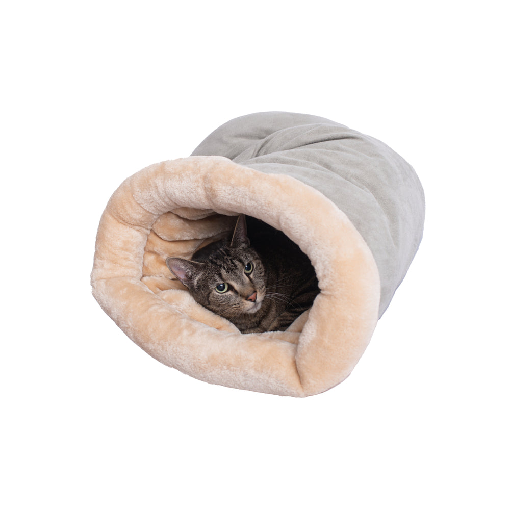 Armarkat Cat Sleep Bed Soft Enclosed Bed For Indoor Pets C15 Sage Green Image 2