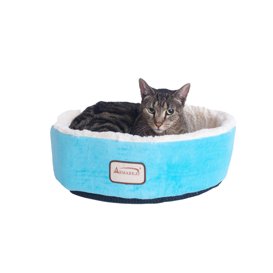 Armarkat 1Soft Plush Round Dount Cat Beds Dog Cuddler C12 Image 3
